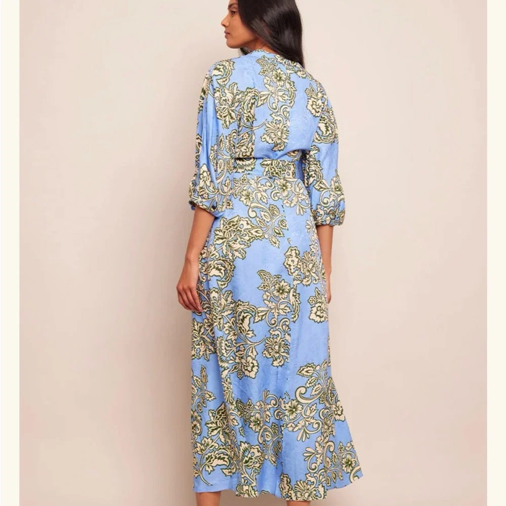 NWT Cara Cara Rosewood Wrap Dress - Picture 3 of 7